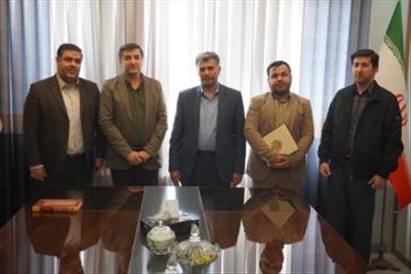 مراسم تودیع و معارفه مدیریت حراست باشگاه ورزش شهرداری کلانشهر تبریز